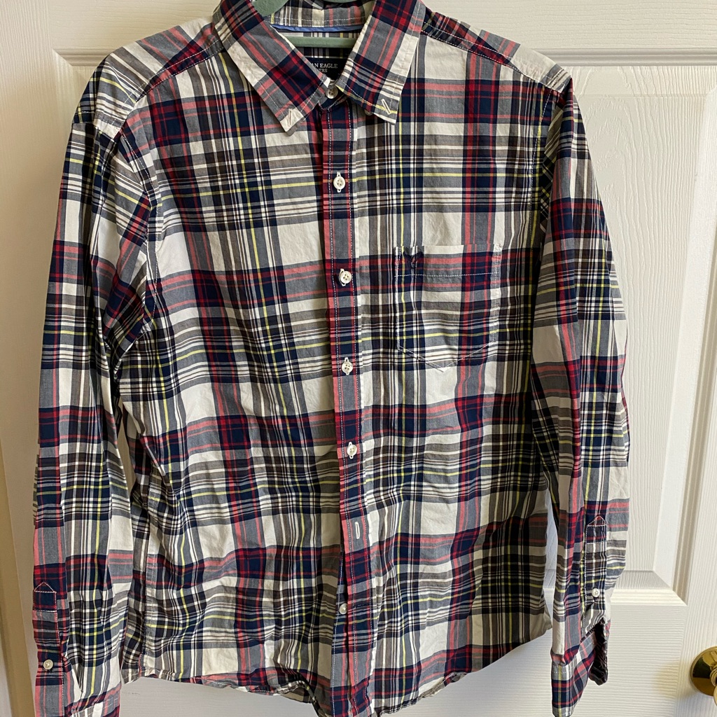 Long-Sleeve Button-Down